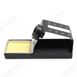 Metal Material Soldering Iron Stand with Sponge For HAKKO936 Soldering Station Metal Material Soldering Iron Stand with Sponge For HAKKO936 Soldering Station