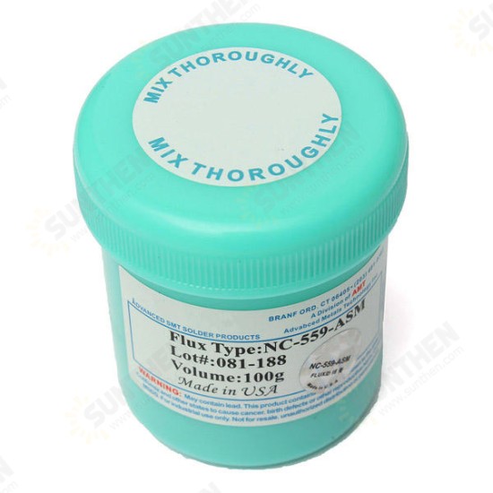 NC-559-ASM TPF Solder Flux Anti-Wet No-Clean 100g Cream Solder Flux NC-559-ASM TPF Solder Flux Anti-Wet No-Clean 100g Cream Solder Flux