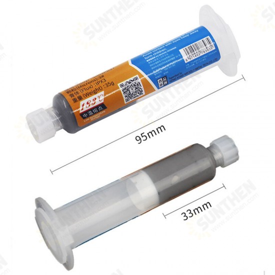 Needle Tube Solder Paste XG-Z40 Lead Solder Paste Mobile Phone Repair Solder Paste BGA Sloder Paste