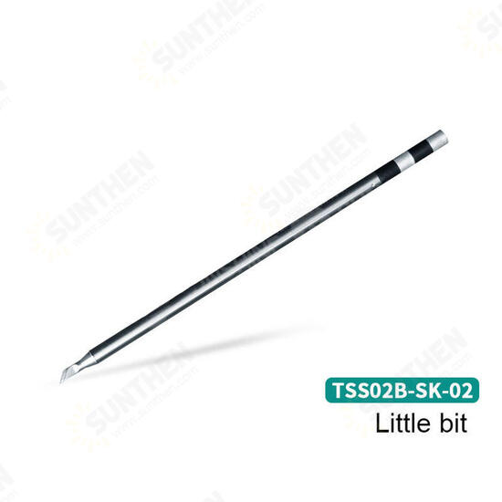 TS1200A Lead Soldering Iron Tips Handle Welding Pen Tools TSS02B-I-02 TSS02B-J-02 TSS02B-SK-02