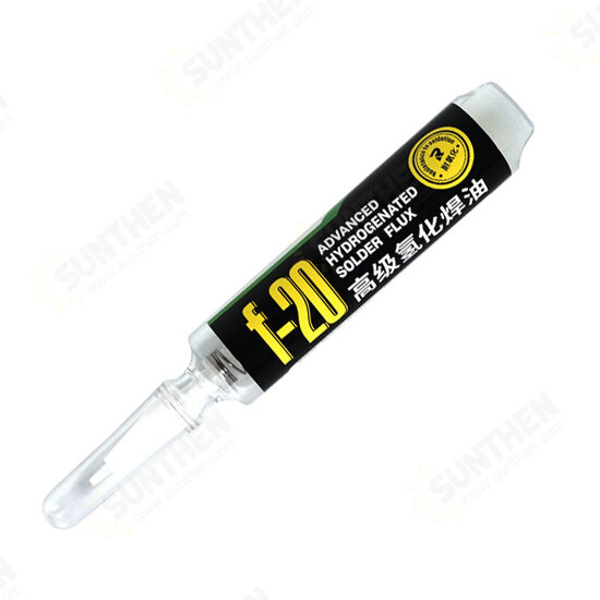 F-20 Solder Paste Flux Lead-Free NO-Clean SMD Soldering Flux for Phone Soldering PCB BGAA SMD Rework Repair Welding Oil