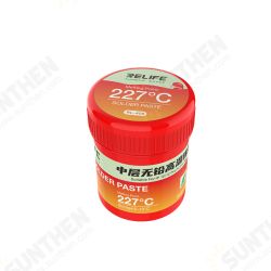 RL-406 227℃ High Temperature Lead-free Solder Paste for iPhone Huawei High-end Machine Motherboard Repair