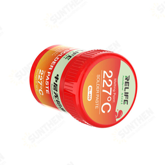 RL-406 227℃ High Temperature Lead-free Solder Paste for iPhone Huawei High-end Machine Motherboard Repair RL-406 227℃ High Temperature Lead-free Solder Paste for iPhone Huawei High-end Machine Motherboard Repair