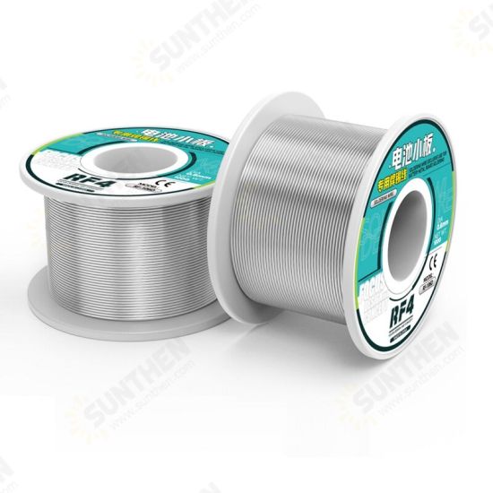 RF4 106D 0.6mm Soldering Tin Wire for 18650 Battery Metal Board Nickel Sheet Soldering For Mobile Phone Repair Tools