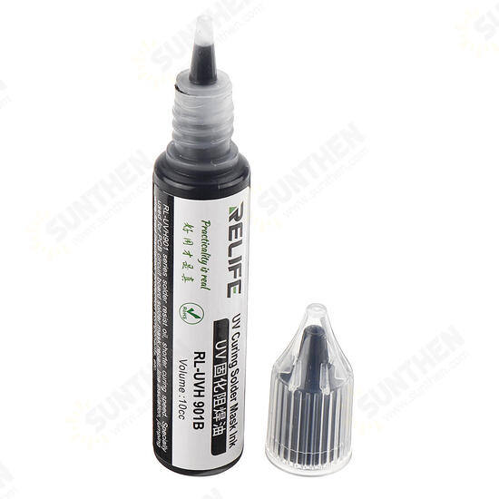RL-UVH901G PCB UV Curable Solder Mask Ink for PCB BGA Circuit Board Protect Soldering Paste Flux Cream Welding Fluxes Oil RL-UVH901G PCB UV Curable Solder Mask Ink for PCB BGA Circuit Board Protect Soldering Paste Flux Cream Welding Fluxes Oil
