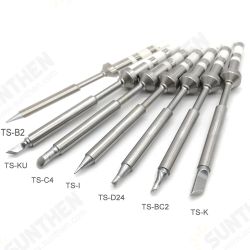 Replacement Black Chrome Tip Soldering Iron Tips for Digital LCD Soldering Iron Replacement Black Chrome Tip Soldering Iron Tips for Digital LCD Soldering Iron