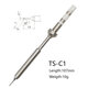 Replacement Black Chrome Tip Soldering Iron Tips for Digital LCD Soldering Iron