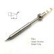 Replacement Black Chrome Tip Soldering Iron Tips for Digital LCD Soldering Iron