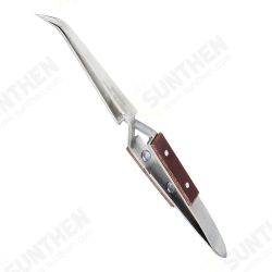 Soldering Clip Bouncing Clip Soldering Welding Fixed Tweezers Curved Mouth Clip