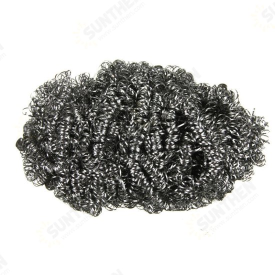 Soldering Solder Iron Tip Cleaner Steel Cleaning Wire Sponge Ball