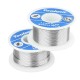 Toolour 2Pcs Lead-free Solder Wire 1mm Welding Iron Wire Reel FLUX 2.0% Wire Melt Rosin Core Solder Wire