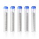Toolour 5Pcs 1mm Tin Lead Solder Wire Tube Flux 40/60 with Flux Rosin Core for Welding PCB Work Soldering Tools