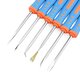 Toolour 6Pcs Solder Assist Precision Electronic Components Welding Grinding Cleaning Repair Tool Kit Assembly Work Hand Tool