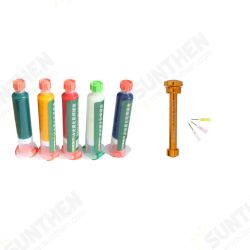 Solder Paste Flux UV Solder Resist Mask Black Red Yellow Green white Oil Welding Flux for PCB BGA Circuit Board Protect Solder Paste Flux UV Solder Resist Mask Black Red Yellow Green white Oil Welding Flux for PCB BGA Circuit Board Protect