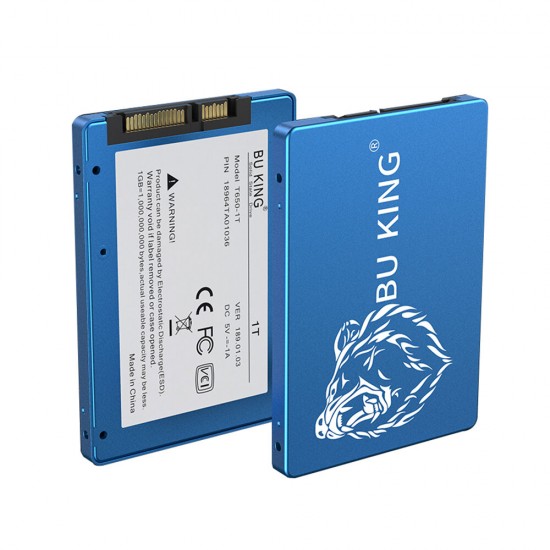 Bear Head 2.5 inch SATA III SSD TLC NAND Flash Solid State Drive Hard Disk for Laptop Desktop Computer T650