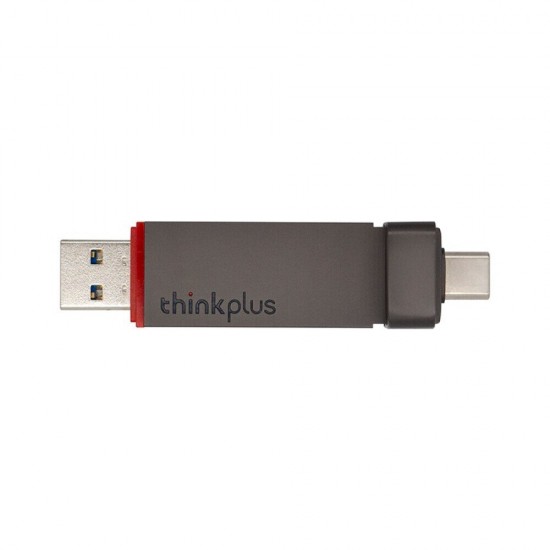 thinkplus TU200 Pro USB3.2 Gen1 & Type-C Solid State U Disk 128GB/256GB/512GB/1TB Portable High-speed USB Flash Drive
