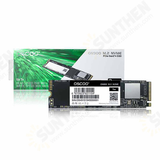 ON900 M.2 2280 NVMe 1.3 PCIe Gen3*4 SSD Hard Disk 128GB/256GB/512GB/1TB 3D Nand Flash Solid State Drive Hard Disk