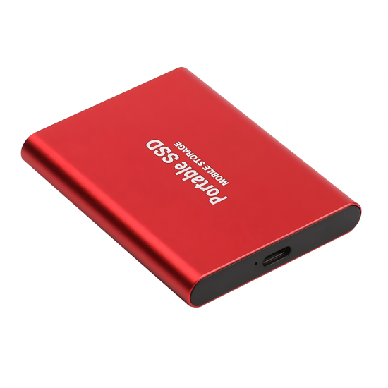 Type-C3.1 Gen1 MSATA Mobile SSD Solid State Drive 120 / 128 / 240 / 256 / 480 / 512GB Metal Solid State Disk Hard Drive