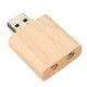 USB 2.0 External 7.1-Channel Audio Sound Card Adapter USB2.0 Full-Speed Sound Card 12Mbps For Windows XP/Win7/8