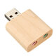 USB 2.0 External 7.1-Channel Audio Sound Card Adapter USB2.0 Full-Speed Sound Card 12Mbps For Windows XP/Win7/8