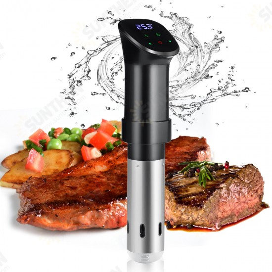 SC-003 1600W LCD Touch Sous Vide Cooker Waterproof Sous Vide Immersion Circulator Vacuum Heater Machine Slow Cooker