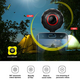 HT-C7 360 Mini Fisheye Lolly Panoramic Camera HD 4K Digital Sports Camera DV WIFI Viedo Camera