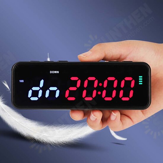 Fitness Timer Magnetic Attraction Mini Portable Multifunction Clock Timer Digital Timer With Clear Speaker