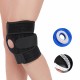 1 PCS Knee Support Spring Force Non-Slip Power Joint Protector Knee Pads Rebound Protective Gear Running Basketball Volleyball