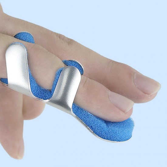 1 Pair Finger Support Finger Splint Brace Fixed Protective Finger Orthosis