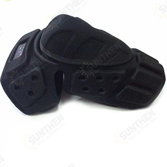 1 Pair Outdoor Moto Knee Pad Motorcycle Bicycle Black Protector Pads Knee Protective Guards