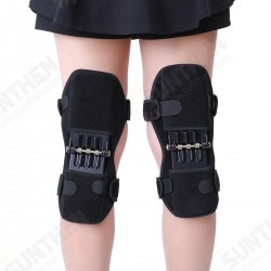 1 Pair Powerful Rebound Spring Force Knee Pad Knee Support Patellar Joints Booster Pain Relief Sports Training Protector 1 Pair Powerful Rebound Spring Force Knee Pad Knee Support Patellar Joints Booster Pain Relief Sports Training Protector