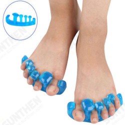 1 Pair Silicone Gel Toes Bunion Separator Protector Corrector Hallux Valgus 1 Pair Silicone Gel Toes Bunion Separator Protector Corrector Hallux Valgus