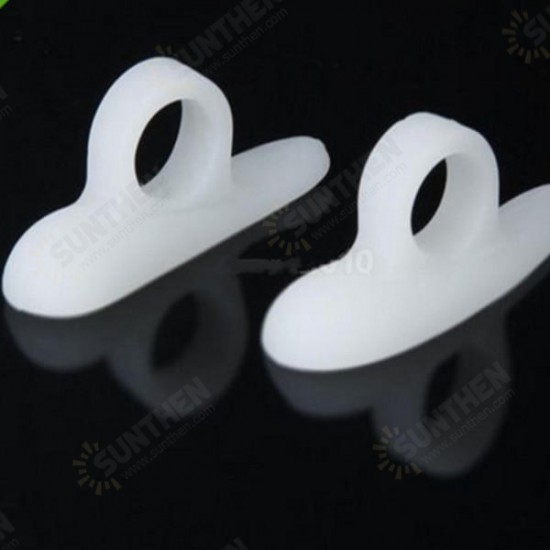 1 Pair Soft Gel Toe Correction Separator Toe Claw-like Mallet Toes Straightener Claw Relief Corrector Aid