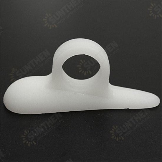 1 Pair Soft Gel Toe Correction Separator Toe Claw-like Mallet Toes Straightener Claw Relief Corrector Aid