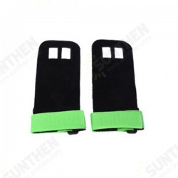 1Pair Crossfit Grips for Weight-lifting Hand Support Gymnastics Leather Palm Protectors Hand Guards