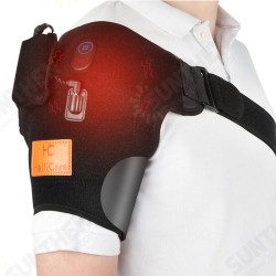 3 Modes Adjustable Heating Vibration Shoulder Support Brace Upper Arm Belt Wrap Sports Care Single Shoulder Neoprene Guard Strap 3 Modes Adjustable Heating Vibration Shoulder Support Brace Upper Arm Belt Wrap Sports Care Single Shoulder Neoprene Guard Strap
