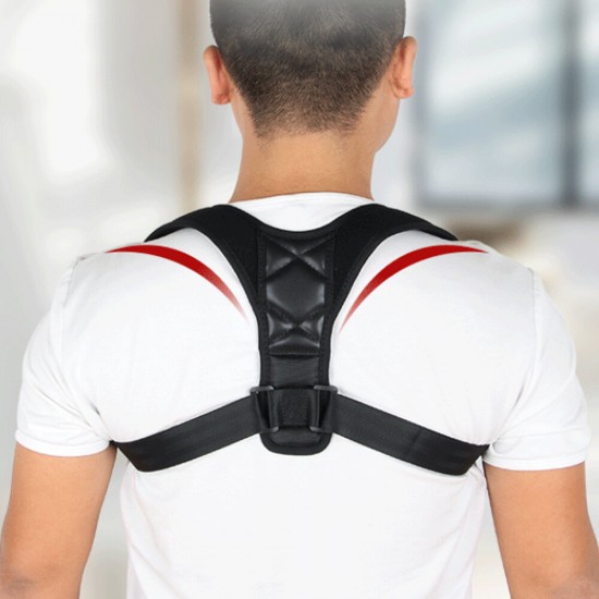 Adjustable Back Posture Corrector Spine Corrector Women Men Shoulder Support Therapy Wrap Back Humpback Correction