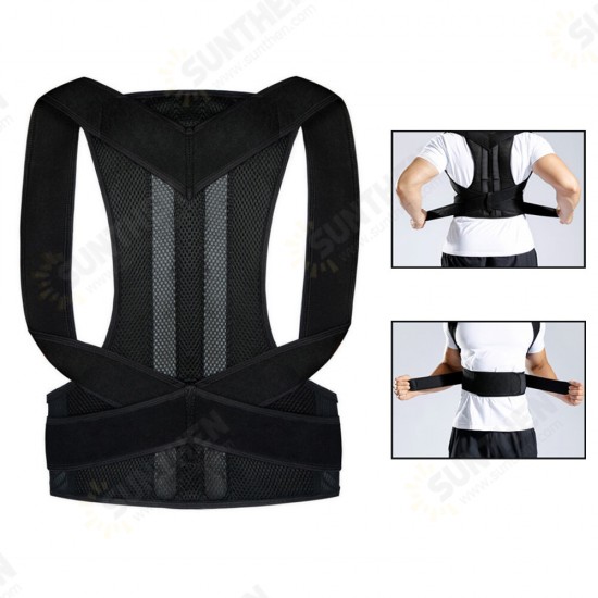 Adjustable Humpback Posture Corrector Wellness Healthy Brace Back Belt Support Shoulder Back Brace Pain Relief