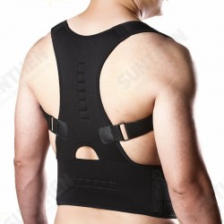 Adjustable Magnetic Posture Corrector Back Belt Lumbar Support Anti-Hunchback Back Support for Men Women