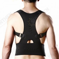 Adjustable Magnetic Posture Corrector Back Belt Lumbar Support Anti-Hunchback Back Support for Men Women