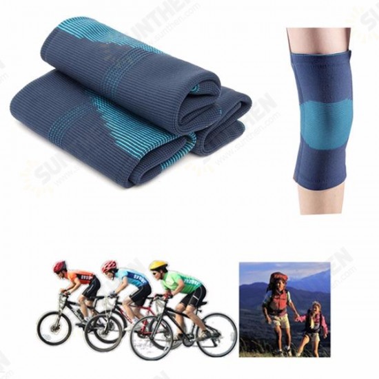 Adjustable Neoprene Blue Knee Brace Support Pad Strap Guard Protector Sports