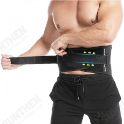 Waist Support Lumbar Sports Safety Brace Belt with Metal Spring Strip for Gym Fitness Weightlifting Protector Injury Pain Relief Waist Support Lumbar Sports Safety Brace Belt with Metal Spring Strip for Gym Fitness Weightlifting Protector Injury Pain Relief