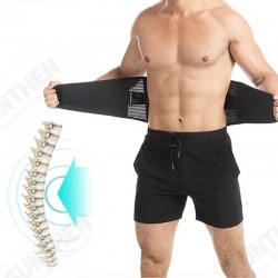 Waist Support Lumbar Sports Safety Brace Belt with Metal Spring Strip for Gym Fitness Weightlifting Protector Injury Pain Relief Waist Support Lumbar Sports Safety Brace Belt with Metal Spring Strip for Gym Fitness Weightlifting Protector Injury Pain Relief