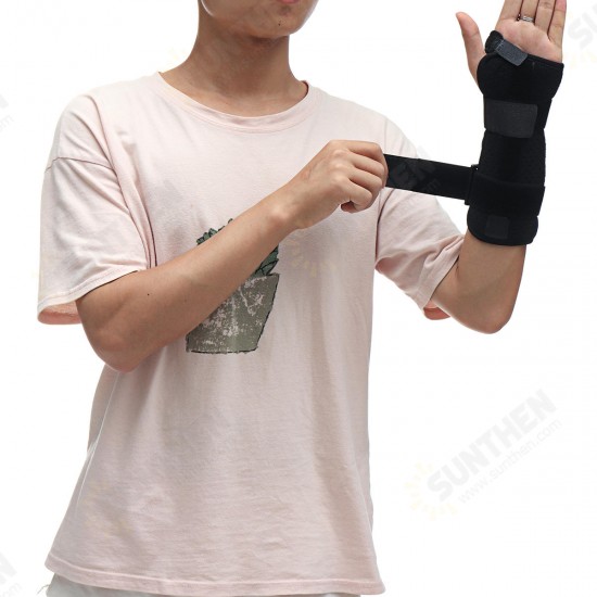 Breathable Adjustable Wrist Support Wrist Brace Wrist Joint Fixation Sprain Protector Medical Protector-Right Hand S/M/L