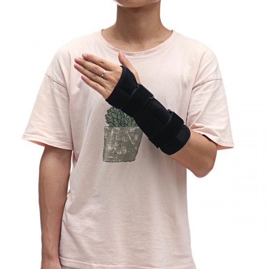 Breathable Adjustable Wrist Support Wrist Brace Wrist Joint Fixation Sprain Protector Medical Protector-Right Hand S/M/L