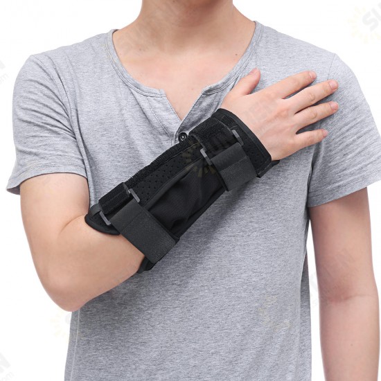 Breathable Adjustable Wrist Support Wrist Brace Wrist Joint Fixation Sprain Protector Medical Protector-Right Hand S/M/L