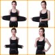 Back Support Lumbar Brace Massage Support Belt Dual Adjustable Belt for Pain Relief and Injury Prevention for Men Women