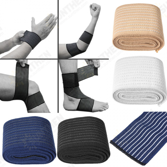 Elastic Sports Bandage Knee Pad Support Wrap Knee Band Brace Elbow Calf Arm Support