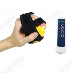 Electric Hand Massager 5-levels Infrared Hot Compress Hand Fingers Arm Warmer Massage Ball Physiotherapy Rehabilitation Spasm Dystonia
