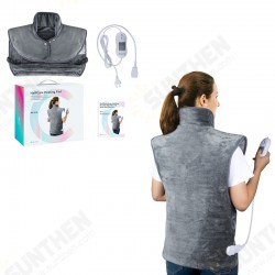 Electric Heating Shawl Blanket 3 Speed Temperature Control Winter Shoulder Neck Back Warming for Men Women Electric Heating Shawl Blanket 3 Speed Temperature Control Winter Shoulder Neck Back Warming for Men Women